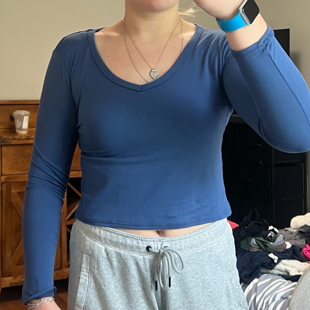Blue long sleeve